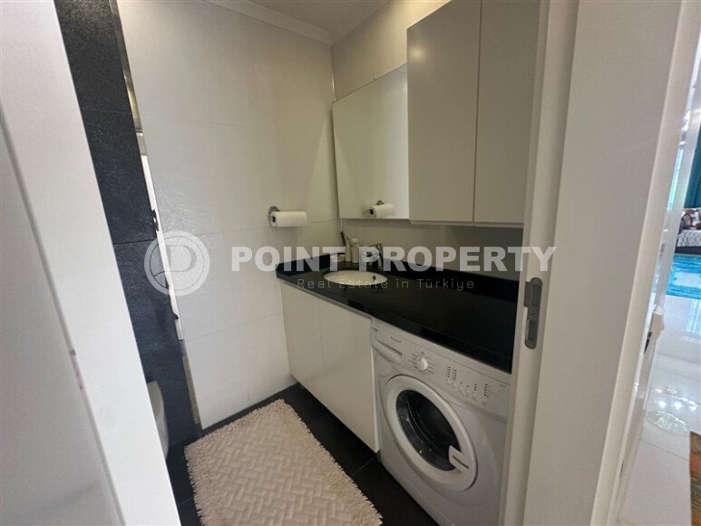 Уютная квартира 85 м², район Каргыджак, рядом с морем-id-10284-фото-12