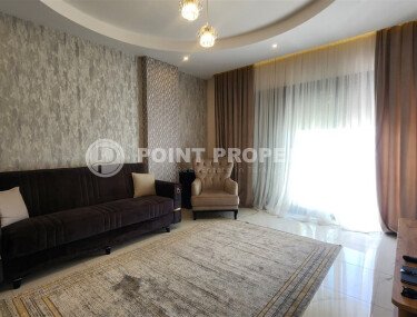 Stylish apartment 55 m², Kargicak district, next to the sea, partial sea view-id-10285-photo-4