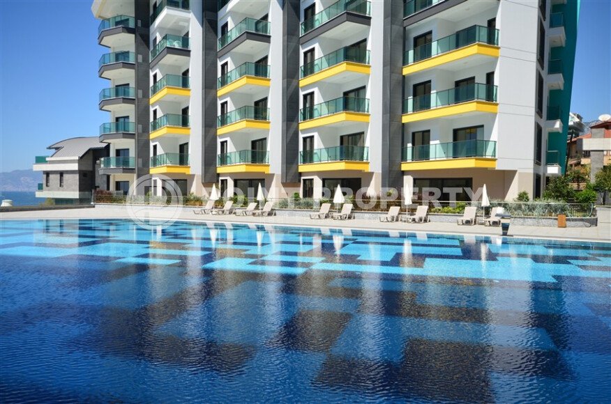 Стильная квартира 55 м², район Каргыджак, рядом с морем, частично вид на море-id-10285-фото-10