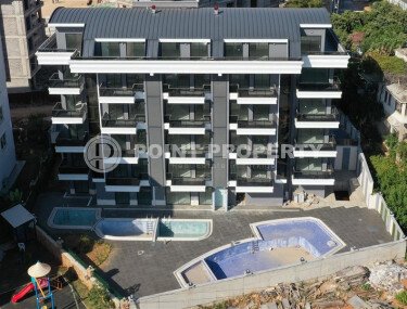 Новый проект - современный жилой комплекс в 800 метрах от моря в популярном районе Аланьи - Оба-id-5569-фото-1