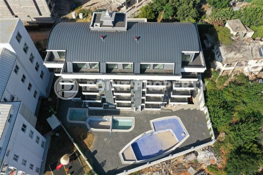 Новый проект - современный жилой комплекс в 800 метрах от моря в популярном районе Аланьи - Оба-id-5569-фото-8