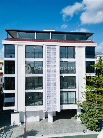 Квартиры с планировкой 1+1 и 2+1 в строящемся четырехэтажном комплексе в самом центре Аланьи-id-3607-фото-3