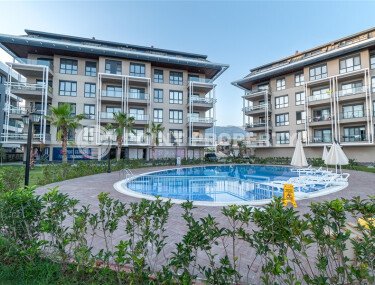 Прекрасная светлая квартира 2+1 площадью 82 м² в новом жилом комплексе с полной мебелью и техникой в районе Оба-id-10291-фото-2