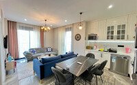 Прекрасная светлая квартира 2+1 площадью 82 м² в новом жилом комплексе с полной мебелью и техникой в районе Оба-id-10291-фото-5
