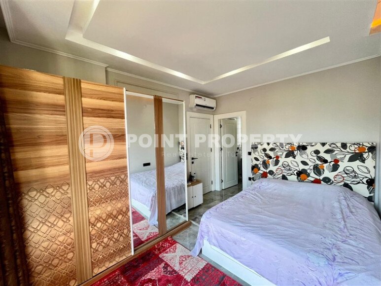 Прекрасная светлая квартира 2+1 площадью 82 м² в новом жилом комплексе с полной мебелью и техникой в районе Оба-id-10291-фото-8