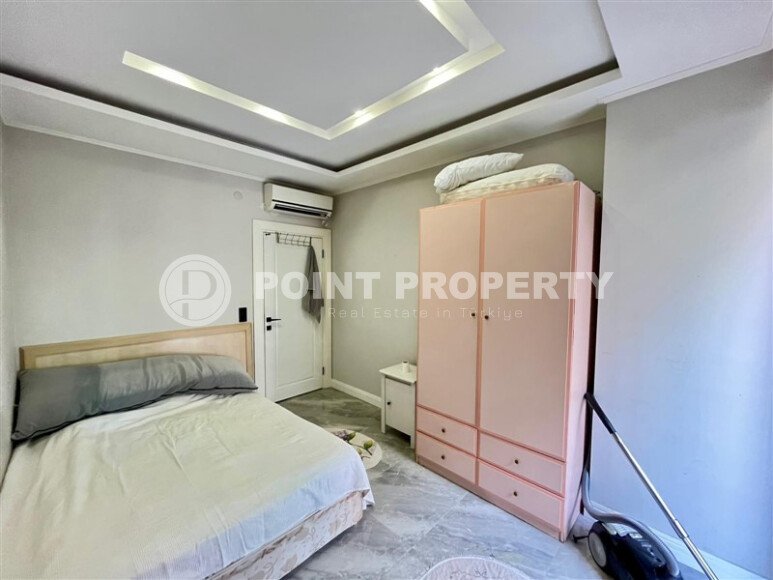 Прекрасная светлая квартира 2+1 площадью 82 м² в новом жилом комплексе с полной мебелью и техникой в районе Оба-id-10291-фото-11