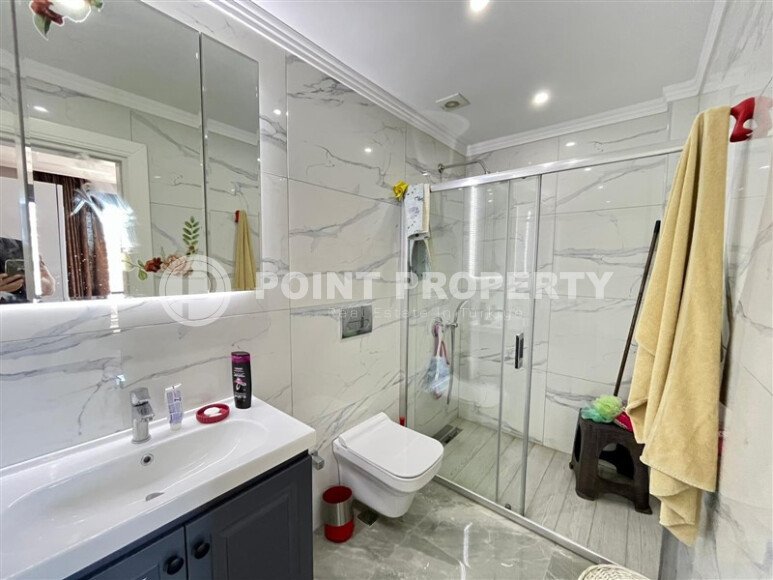 Прекрасная светлая квартира 2+1 площадью 82 м² в новом жилом комплексе с полной мебелью и техникой в районе Оба-id-10291-фото-14