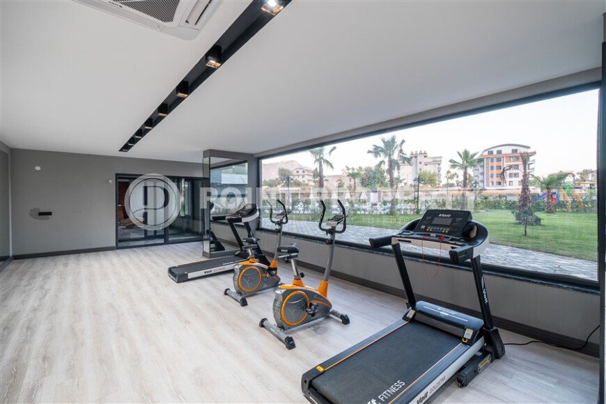 Прекрасная светлая квартира 2+1 площадью 82 м² в новом жилом комплексе с полной мебелью и техникой в районе Оба-id-10291-фото-17