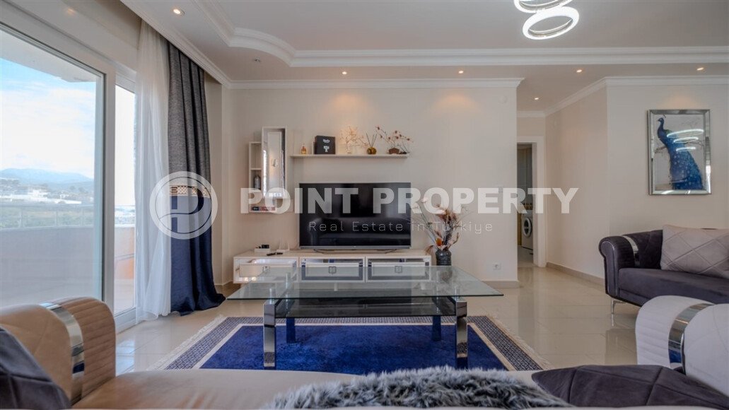 Просторная двухкомнатная квартира 125 м² с видом на море на первой береговой линии в Демирташе-id-10293-фото-3