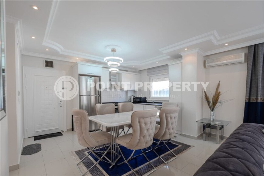 Просторная двухкомнатная квартира 125 м² с видом на море на первой береговой линии в Демирташе-id-10293-фото-4