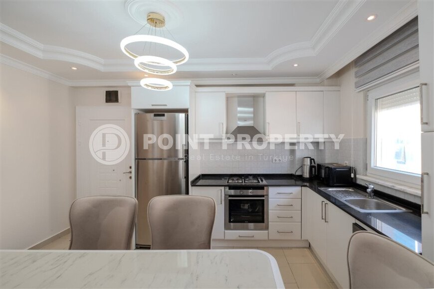 Просторная двухкомнатная квартира 125 м² с видом на море на первой береговой линии в Демирташе-id-10293-фото-6