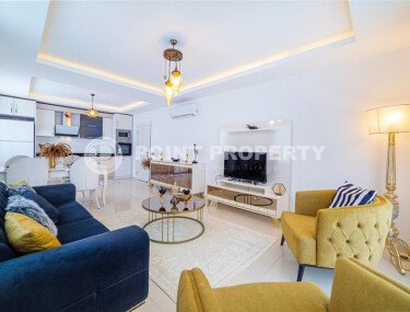 Просторная квартира 1+1 70 м2 с новой мебелью и техникой в Махмутларе-id-10295-фото-2