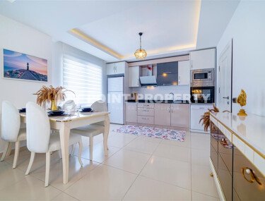 Просторная квартира 1+1 70 м2 с новой мебелью и техникой в Махмутларе-id-10295-фото-3