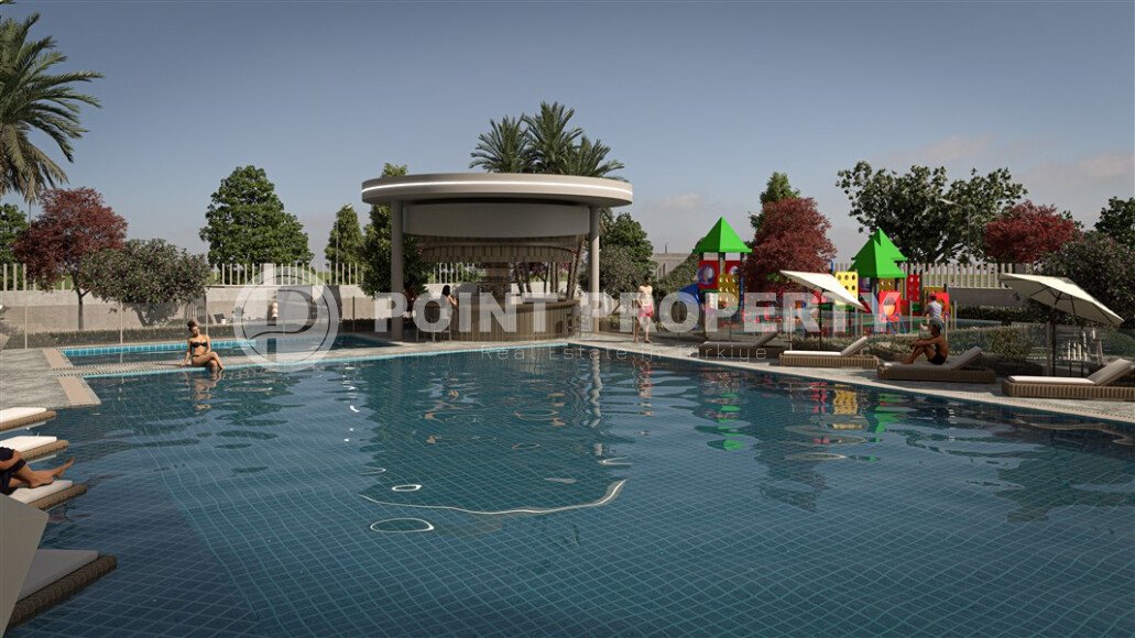 Новый проект на этапе котлована в районе Мезитли, Мерсин-id-10297-фото-3