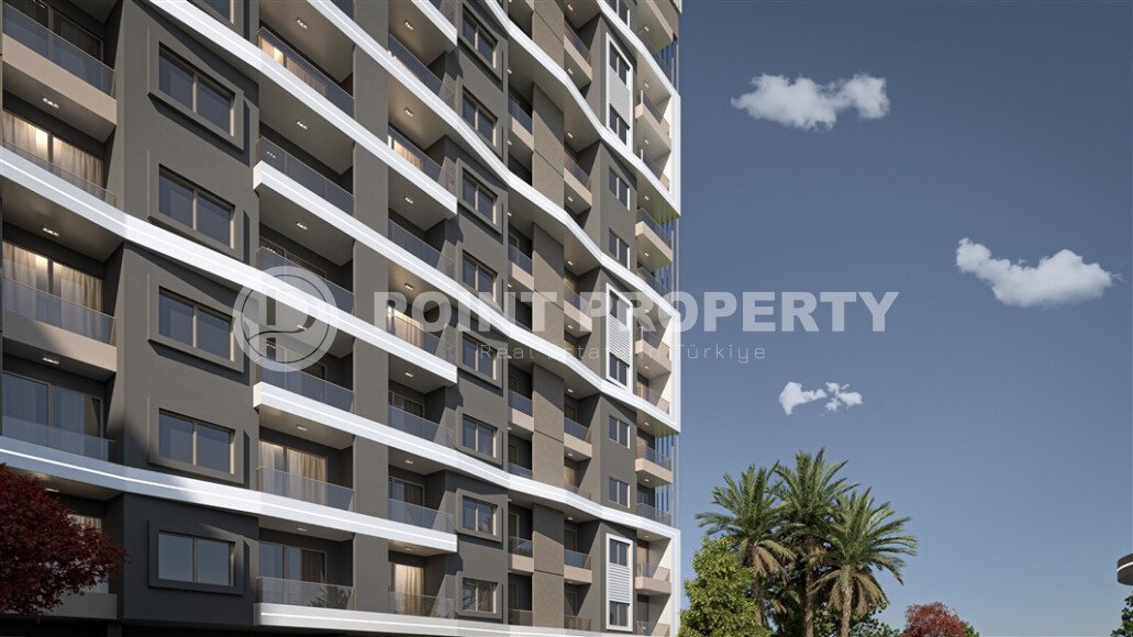 Новый проект на этапе котлована в районе Мезитли, Мерсин-id-10297-фото-4