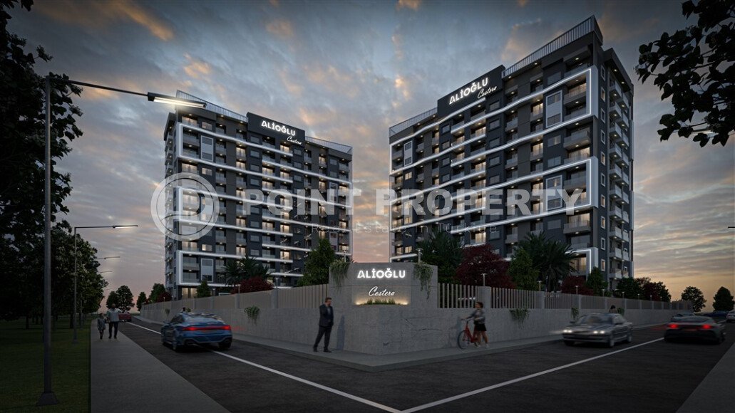 Новый проект на этапе котлована в районе Мезитли, Мерсин-id-10297-фото-5