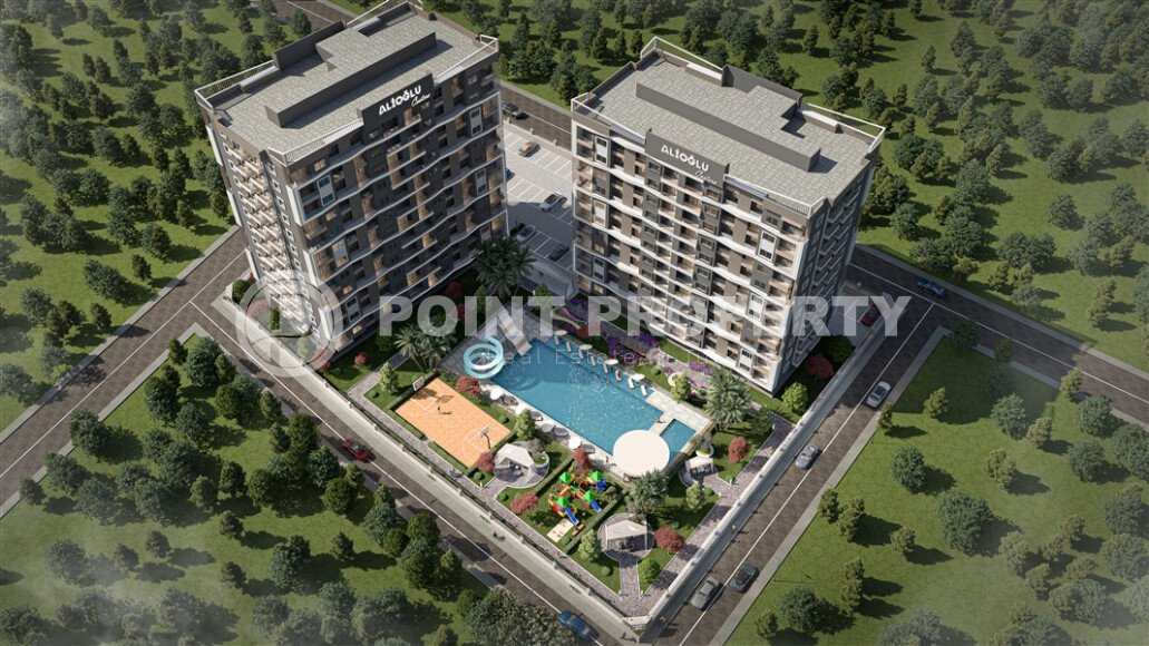 Новый проект на этапе котлована в районе Мезитли, Мерсин-id-10297-фото-10