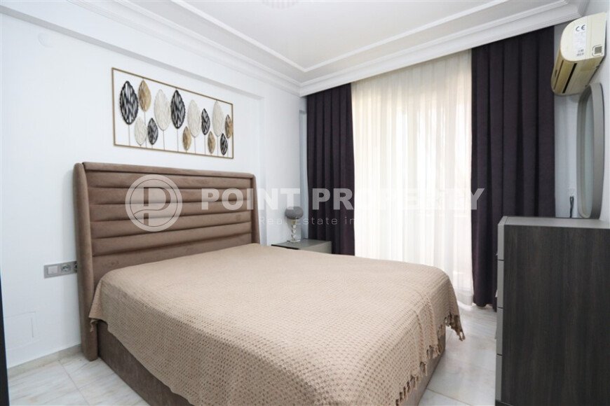 Просторный двухуровневый дюплекс 190 м² с мебелью и техникой в комплексе с инфраструктурой у моря в районе Оба – Обагёль, Аланья-id-10298-фото-3