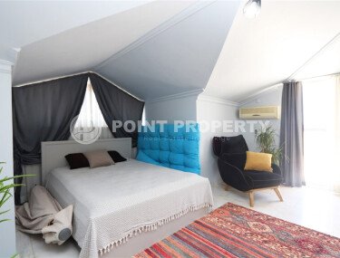 Spacious two-level duplex of 190 m² with furniture and appliances in a complex with infrastructure by the sea in the Oba-Obagol area of Alanya-id-10298-photo-5