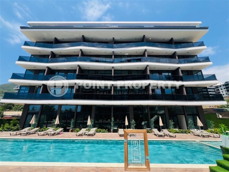 Светлая квартира 65 м² с краткосрочной арендой, центр, пляж Клеопатры-id-10300-фото-1