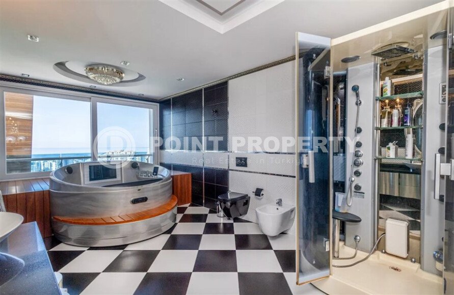 Великолепный просторный пентхаус 354 м² в жилом комплексе с богатой инфраструктурой в Махмутларе, Аланья-id-10303-фото-8