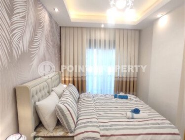 Stylish modern apartment of 55 m² in a new luxury residential complex in Mahmutlar, Alanya-id-10304-photo-5