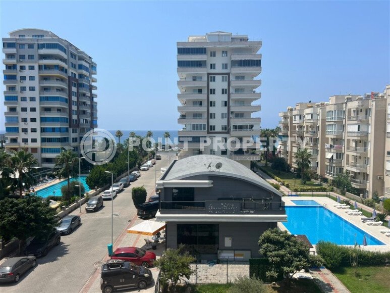 Квартира 2+1 вс частичным видом на море в комплексе на первой линии в Махмутларе-id-10309-фото-9