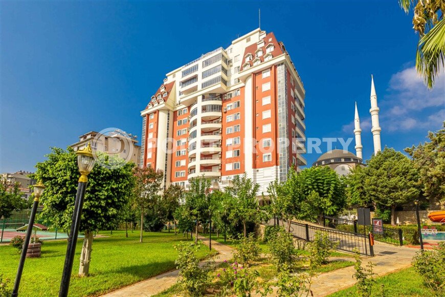 A bright 100 m² apartment in a cozy complex with a swimming pool and infrastructure in the Cikcilli area.-id-10314-photo-12