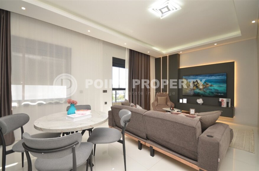 A spacious two-level penthouse 2+1 with an area of 121 m² in a 5-star residential complex in the Oba area-id-10318-photo-3