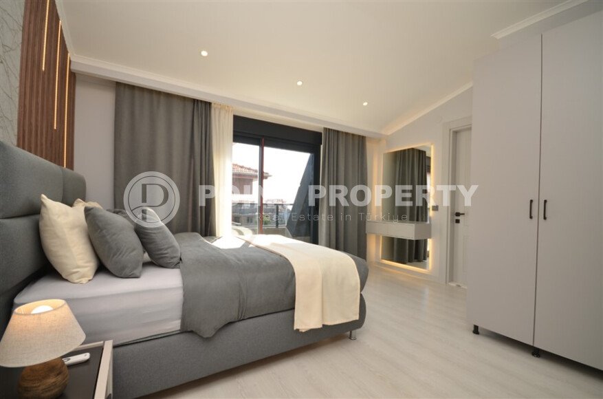 A spacious two-level penthouse 2+1 with an area of 121 m² in a 5-star residential complex in the Oba area-id-10318-photo-4