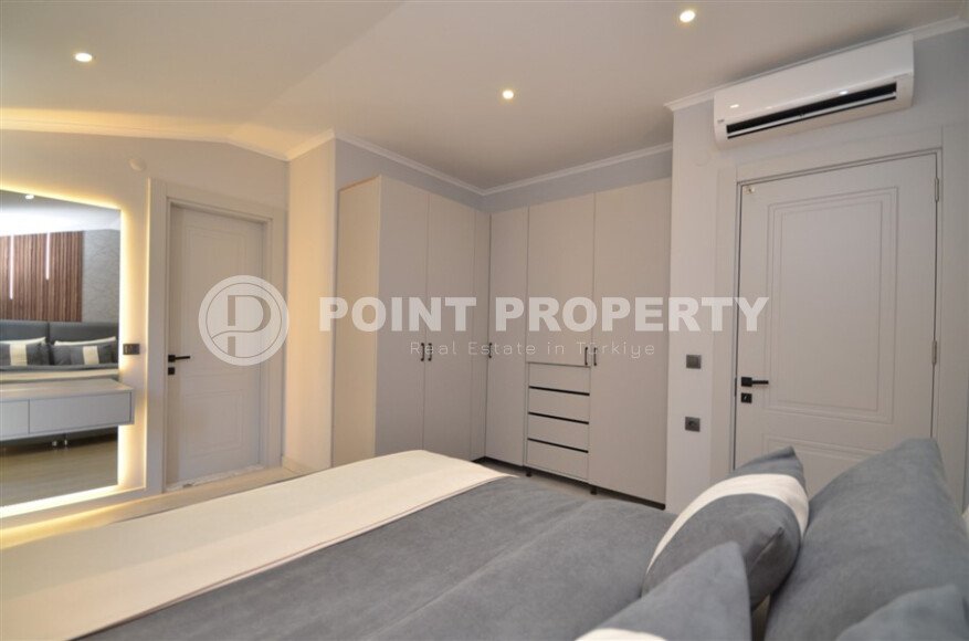 A spacious two-level penthouse 2+1 with an area of 121 m² in a 5-star residential complex in the Oba area-id-10318-photo-5