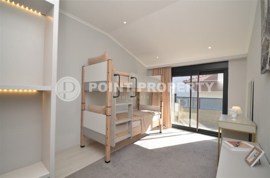 A spacious two-level penthouse 2+1 with an area of 121 m² in a 5-star residential complex in the Oba area-id-10318-photo-7