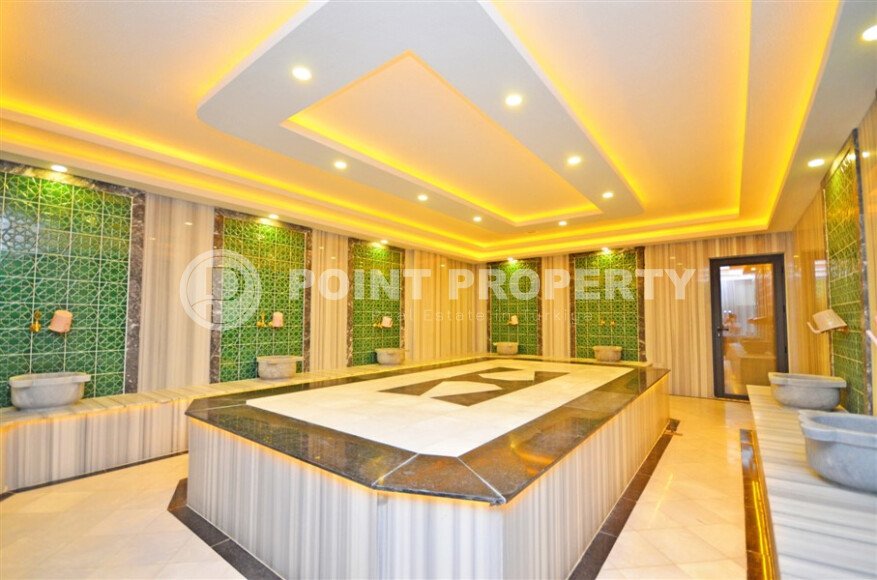 A spacious two-level penthouse 2+1 with an area of 121 m² in a 5-star residential complex in the Oba area-id-10318-photo-11