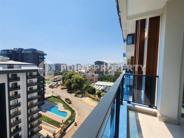 A modern, bright 1+1 apartment of 58 m² in a residential complex with developed infrastructure in the Mahmutlar area-id-10319-photo-8