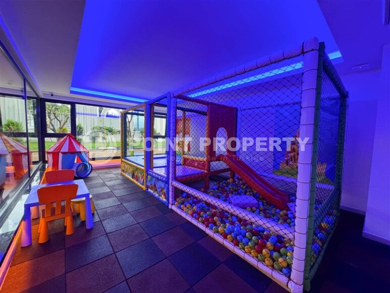 A modern, bright 1+1 apartment of 58 m² in a residential complex with developed infrastructure in the Mahmutlar area-id-10319-photo-9