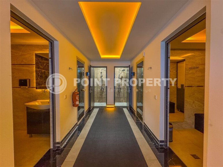A modern, bright 1+1 apartment of 58 m² in a residential complex with developed infrastructure in the Mahmutlar area-id-10319-photo-12