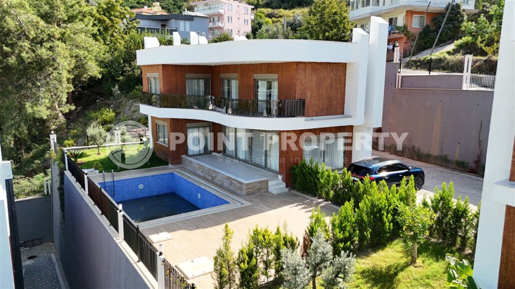 Stylish villa with modern design in a prestigious area of Alanya - Upper Oba-id-6014-photo-2