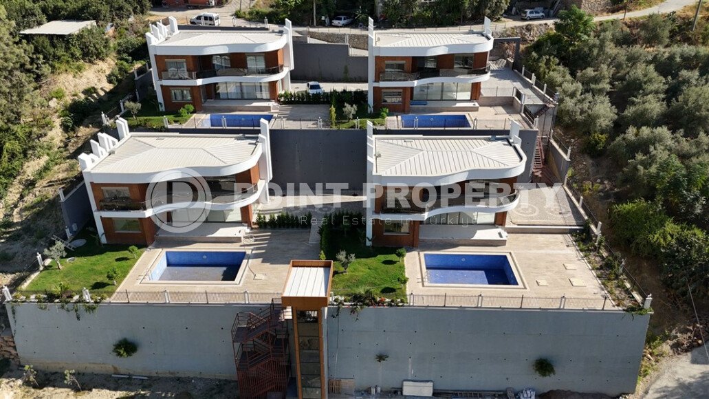 Stylish villa with modern design in a prestigious area of Alanya - Upper Oba-id-6014-photo-7