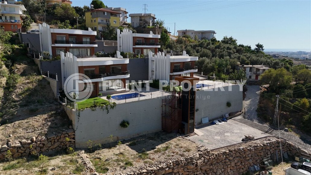 Stylish villa with modern design in a prestigious area of Alanya - Upper Oba-id-6014-photo-9