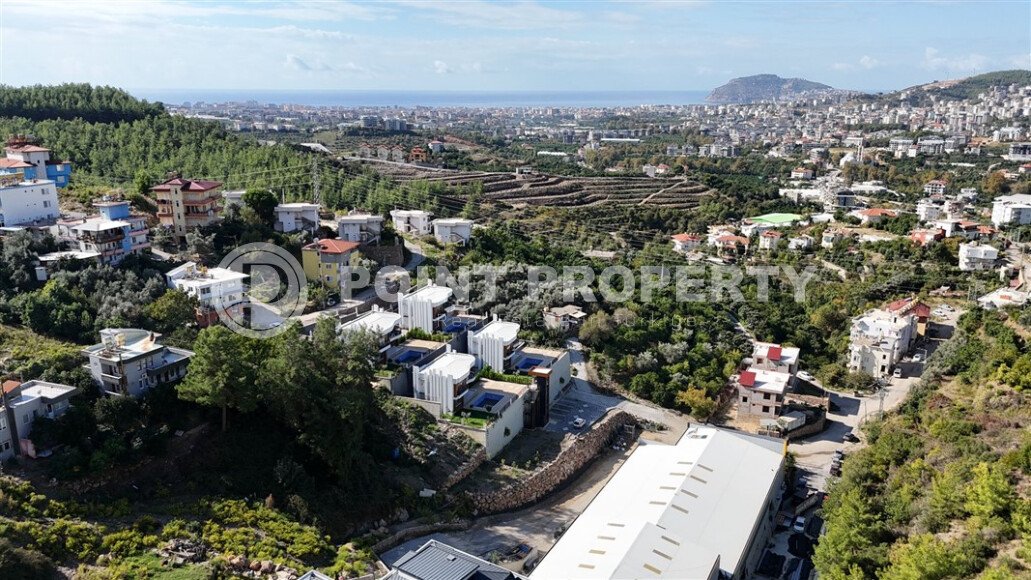 Stylish villa with modern design in a prestigious area of Alanya - Upper Oba-id-6014-photo-14