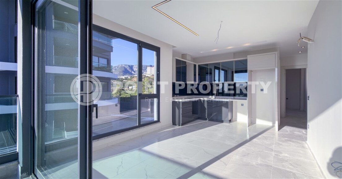 Просторная светлая квартира 80 м² с видом на море в современном комплексе Каргыджака-id-10334-фото-3