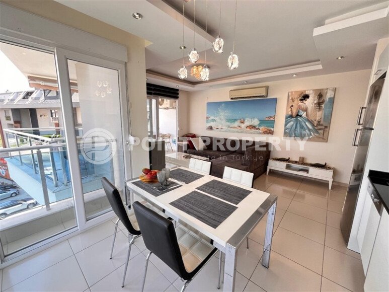 Bright duplex of 120 m² in a complex with rich infrastructure, Cikcilli-id-10337-photo-3