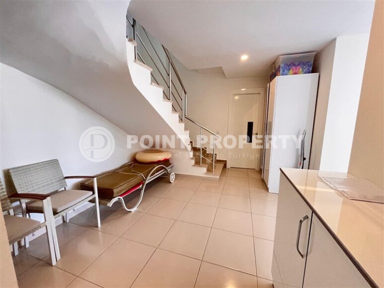 Bright duplex of 120 m² in a complex with rich infrastructure, Cikcilli-id-10337-photo-4