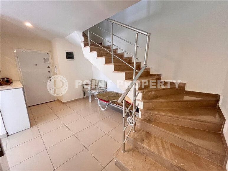 Bright duplex of 120 m² in a complex with rich infrastructure, Cikcilli-id-10337-photo-5