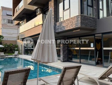 Стильная квартира 85 м² на первой линии, район Оба, ВНЖ-id-10339-фото-1