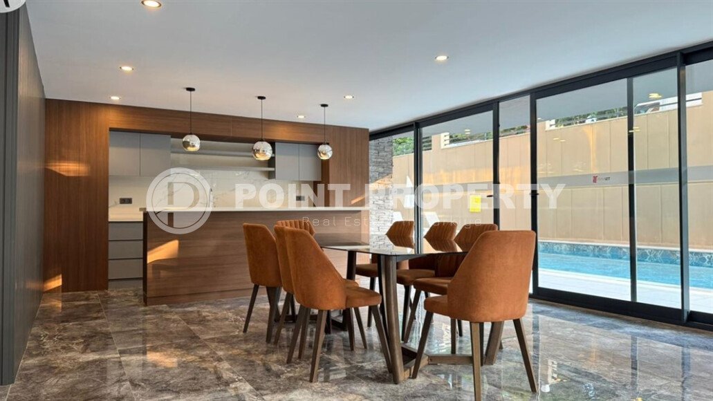 Stylish 85 m² apartment on the first line, Oba district, residence permit-id-10339-photo-10