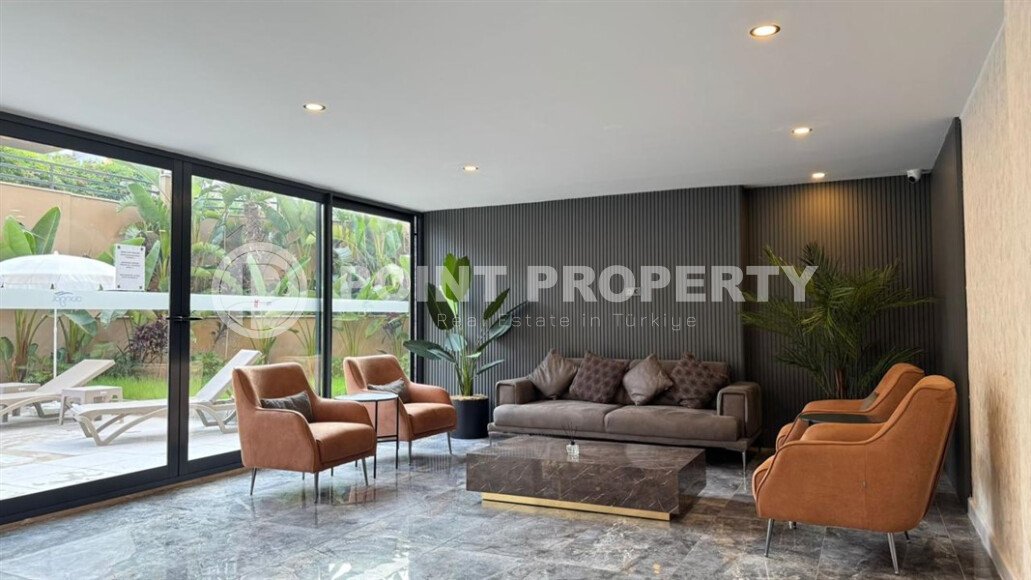 Stylish 85 m² apartment on the first line, Oba district, residence permit-id-10339-photo-11