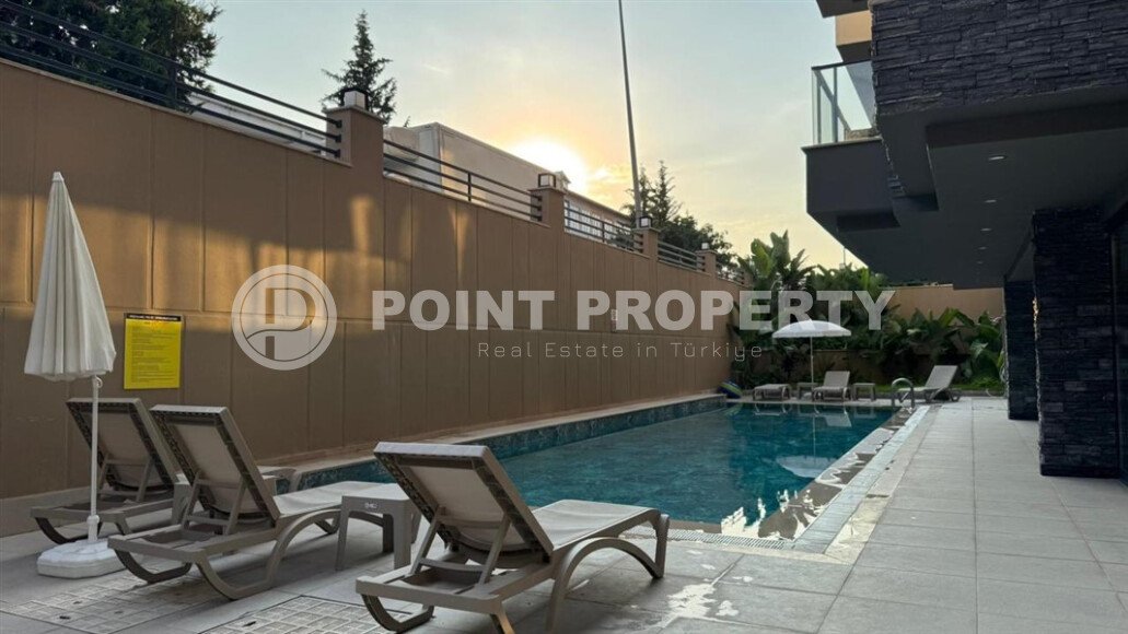 Stylish 85 m² apartment on the first line, Oba district, residence permit-id-10339-photo-12