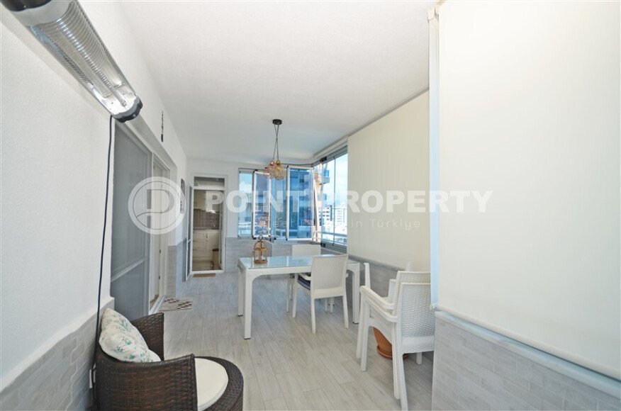 Spacious 2+1 apartment 125 m² with sea views in a residential complex with full infrastructure, Mahmutlar-id-10343-photo-12