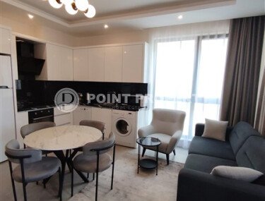 Современная квартира 1+1 60 м² в новом жилом комплексе с полной инфраструктурой 5★, Махмутлар-id-10344-фото-1